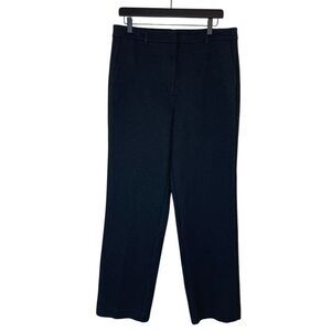 Boden Ponte Pant Straight Leg Trouser Pants Gray Size 12 L